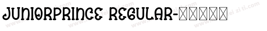 JuniorPrince Regular字体转换